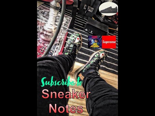 Sneaker Notes Pilot... NEW YEEZYS SUPREME DROP REVIEW! IM BACK JORDAN 10s BAPE DAME 4s