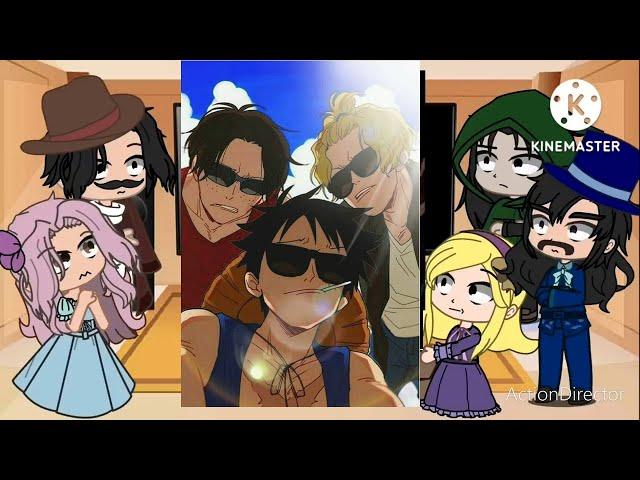 Parents ASL react to ASL || One Piece || Gacha