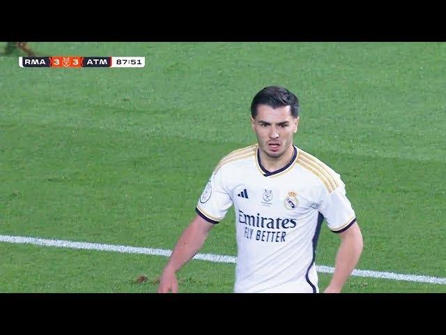 Brahim Diaz vs Atletico Madrid Supercup 10 01 2024