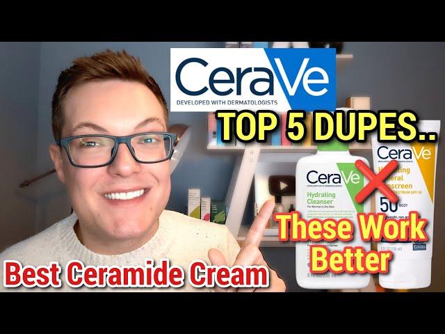 MOVE OVER CERAVE - 5 Best Ceramide Moisturizers ( Cerave Dupes )