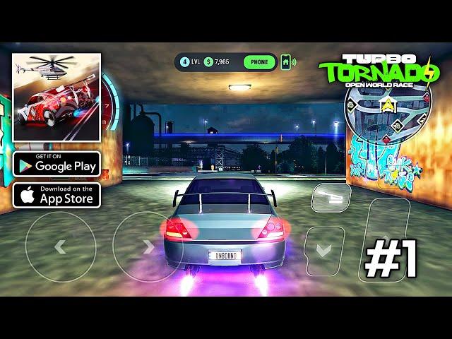 Turbo Tornado Open World Race Android Gameplay 2023 | 120 FPS Ultra Graphics 1440p (Part 1)