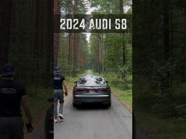 Alone in the forest with the 2024 Audi S8