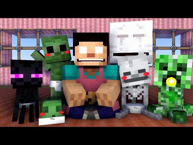 BABY MONSTER - Minecraft Animation - MINECRAFT ANIMATION