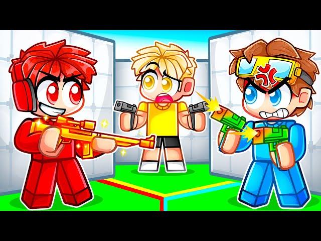 Nico vs Cash vs Shady in Roblox!