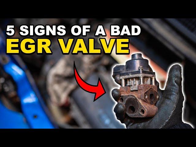 5 Symptoms Of A Bad EGR Vale & DIY Fixes