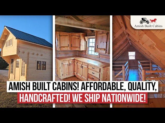 LOG CABIN KITS, HOME KITS, AMISH CABIN KITS, AMISH MADE, AMISH BUILT, CABIN KITS, HOUSE KITS