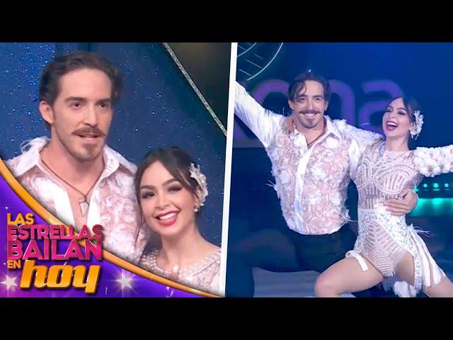 ¡Pura energía! Caeli y Aristeo DESLUMBRAN en la pista con una coreografía espectacular | Hoy