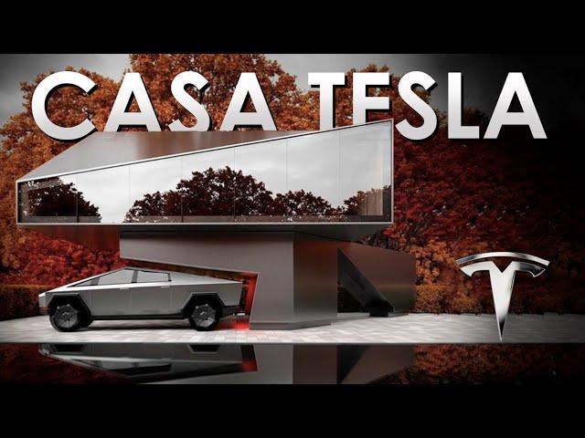 OJO! Elon Musk REVELA la primera casa TESLA!