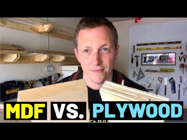 MDF VS. PLYWOOD (Which Is Better?? Pros + Cons!!)