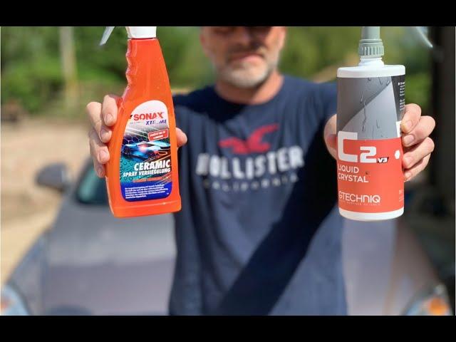 SPRAY  ON SEALANT COMPARISON ! Sonax and Gtechniq!