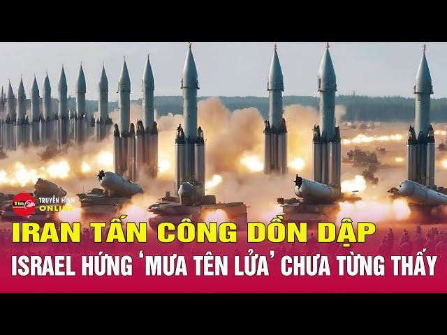 Toàn cảnh quốc tế 23/6:Iran liên tiếp phóng tên lửa đạn đạo vào Israel,căng thẳng leo thang | Tin24h
