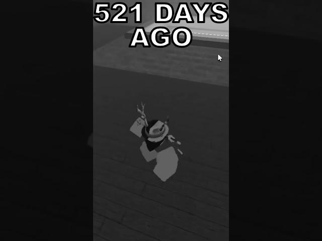 me 1 year ago, vs now. #roblox #minecraft #shorts