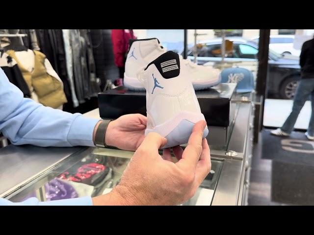 Nike Air Jordan Retro 11 Legend Blue (2024) at Street Gear - Hempstead NY