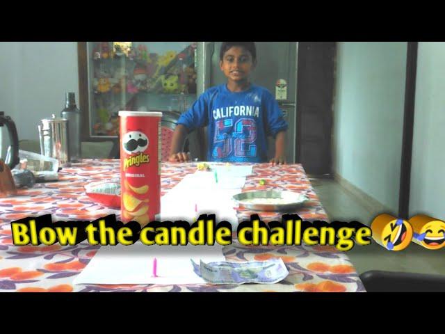 Blow the candle challenge @|Abinz Vlogs|