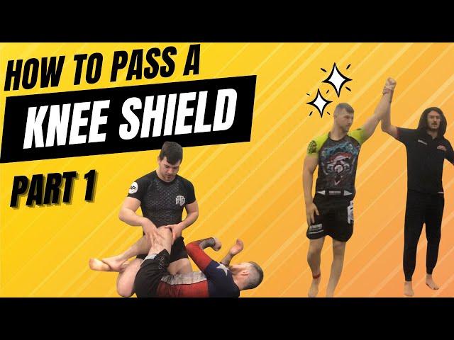 Dealing With a Knee Shield While Passing Half Guard | BJJ | PART 1