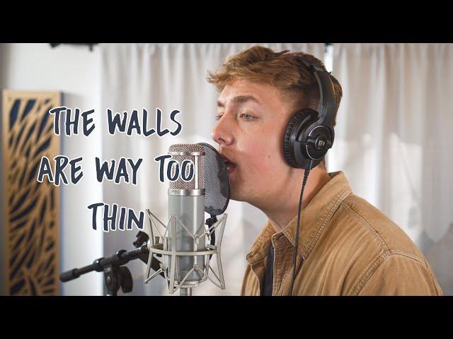 THE WALLS ARE WAY TOO THIN - Holly Humberstone (cover) #ShedSessions ft. Louis Knight