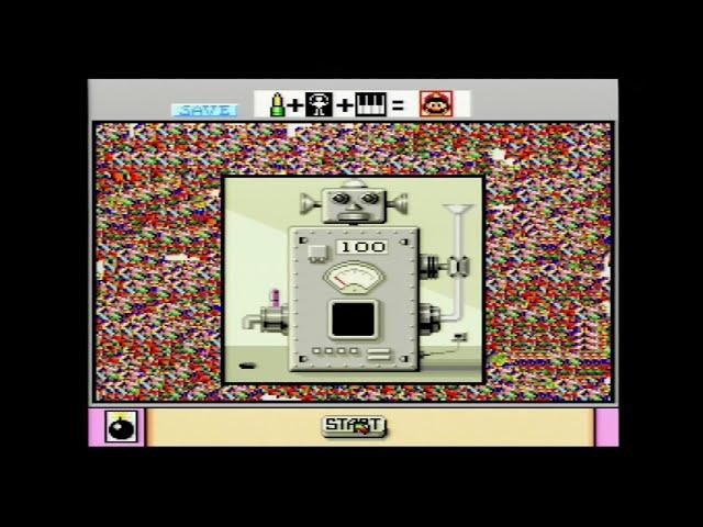 Mario Paint "Data Over Flow" error (Real SNES capture)