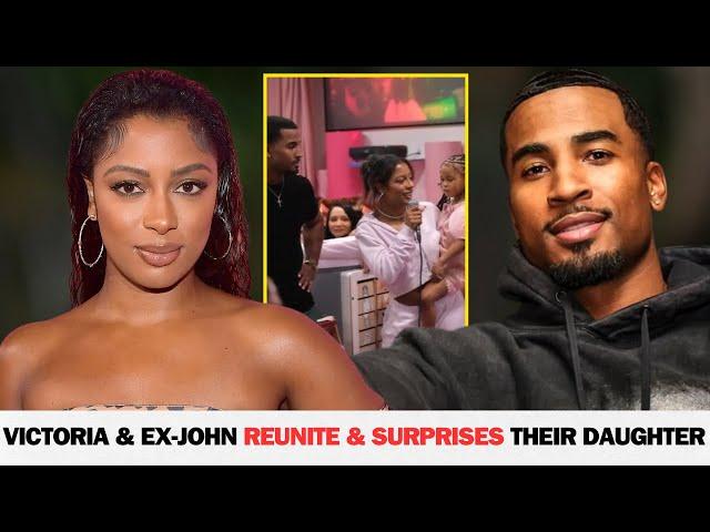 Victoria Monet & Ex-John Gaines REUNITE & SURPRISES their daughter While Celebrating 4th Birthday!