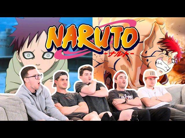 GAARAS BACKSTORY...Naruto Episodes 73-76 | Reaction/Review