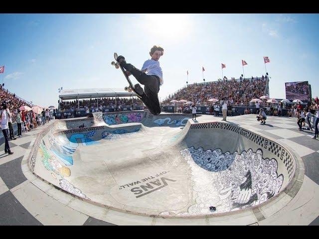 1st Place Run, Tom Schaar 91.69 | Huntington Beach, 2017 Pro Tour | Vans Park Series