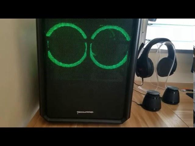 Fruity Mango Gaming Setup