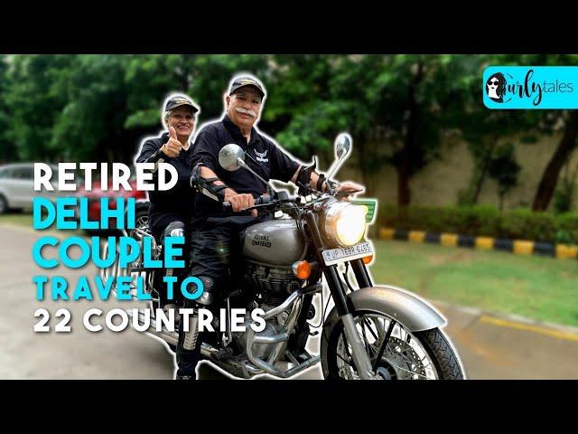 Retired Couple From Delhi Travel To 22 Countries On A Bike | The Bullet Couple | Travel Tales Ep 23