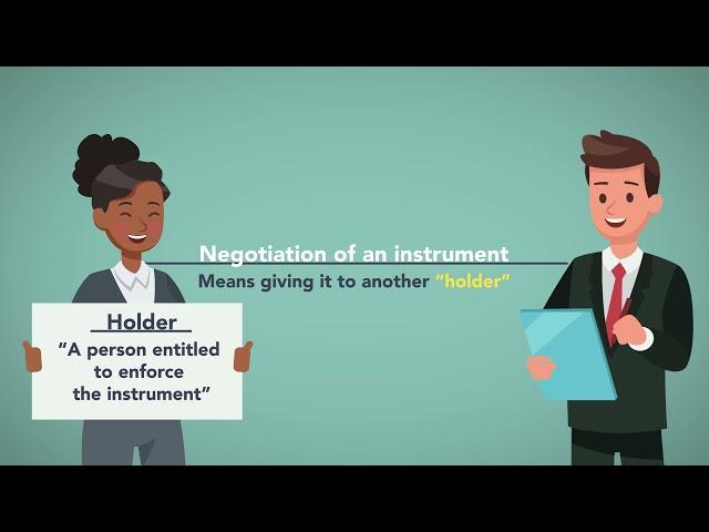 Negotiable Instruments: Module 1 of 6