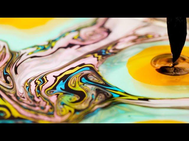 The Art of Suminagashi Japanese Marbling | Craft Therapy | Apartment Therapy