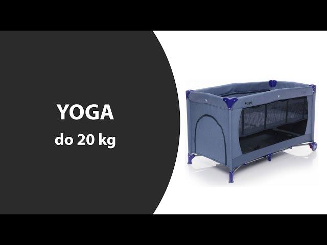 Cestovní postýlka Zopa YOGA - skládání | Zopa