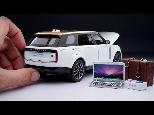 Unboxing 2024 Range Rover 1/24 Diecast Scale Model