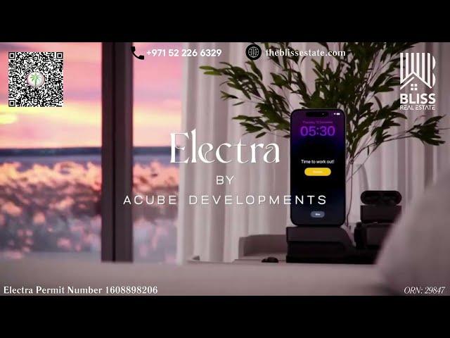 Discover Exquisite Elegance at Electra by Acube Developments in JVC | Bliss Real Estate Dubai