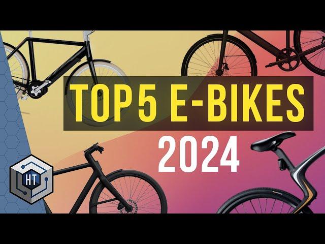 Die BESTEN Urban E-Bikes 2024 | TOP 5 Neuheiten & VanMoof Alternativen im Test