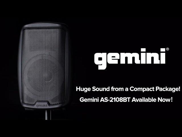 Gemini Sound AS-2108BT Bluetooth Speaker: Ultimate Sound Experience for Every Occasion