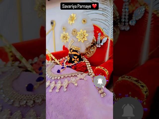  Savariya Parnaye | राधे के साथ विवाह  Radha Madhav Divine Shringar | #RadheKrishna #Vrindavan