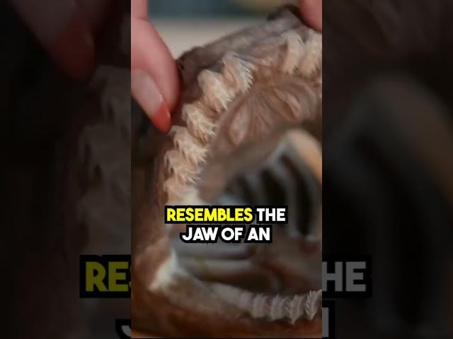 This is the Frilled Shark's Mouth