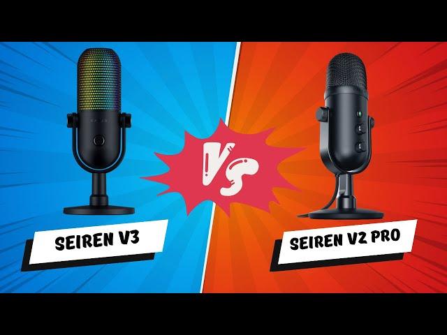 Razer Seiren V3 Chroma vs Seiren V2 Pro - Which one is better?