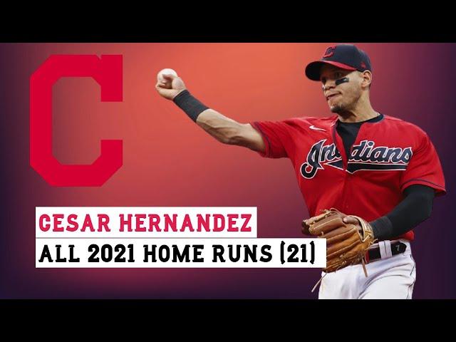 Cesar Hernandez (#7) All 21 Home Runs of the 2021 MLB Season