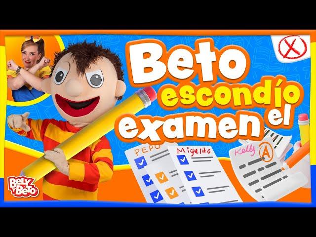 Beto escondió su examen Reprobado - Bely y Beto