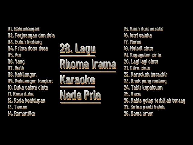 28 Lagu Karaoke Pria @kabartis