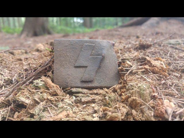 0017 Metal Detecting 24july2016 - WW2 German / US relics - best find untill now!