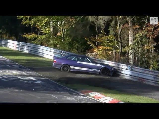 BMW Crash Nordschleife  Accident Unfall Nürburgring 19 10 2013 Touristenfahrten