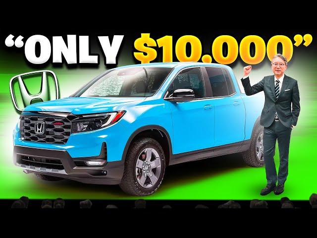 Honda's NEW $10,000 Pickup Truck is FINALLY Hitting The Market In 2025!