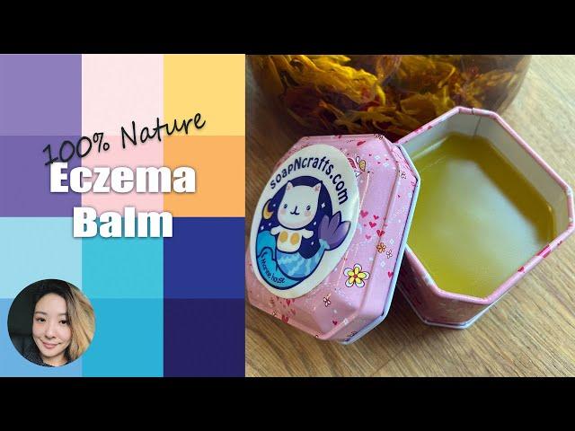 100% Nature Eczema Balm #soapncrafts