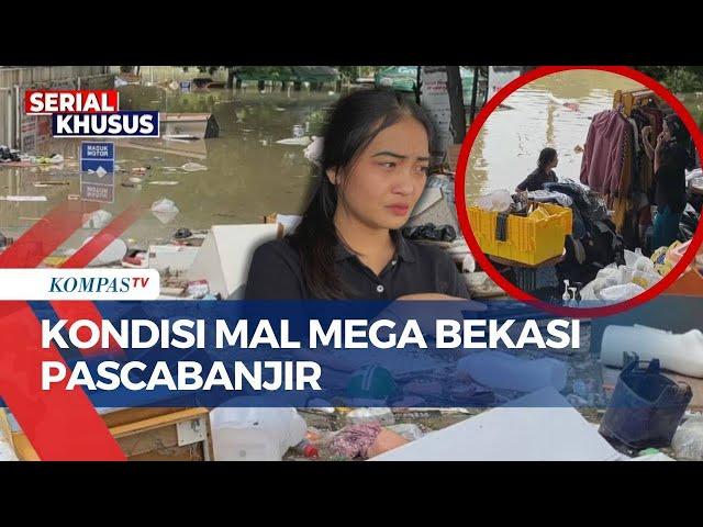 Situasi Mal Mega Bekasi Usai Diterjang Banjir: Barang Tak Terselamatkan, Kendaraan Terendam