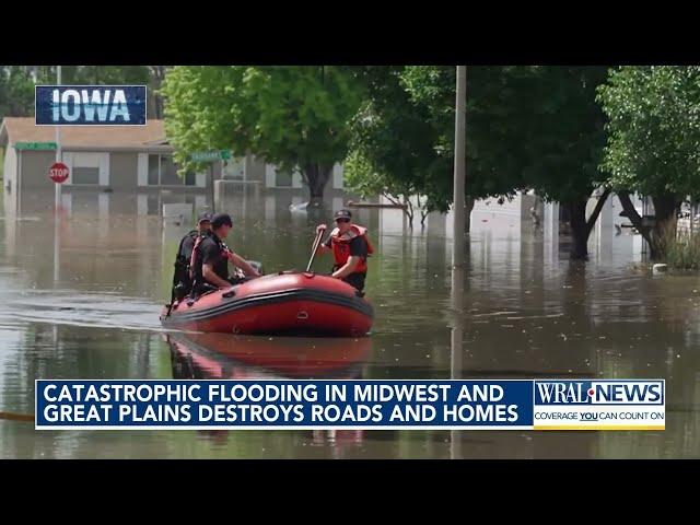 Midwest Flooding Causes Evacuations & Catastrophic Damage