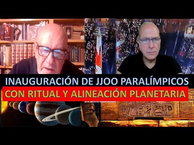 RITUAL EN LA INAUGURACIÓN DE LOS PARALÍMPICOS DE PARÍS ALINEACIÓN PLANETARIA