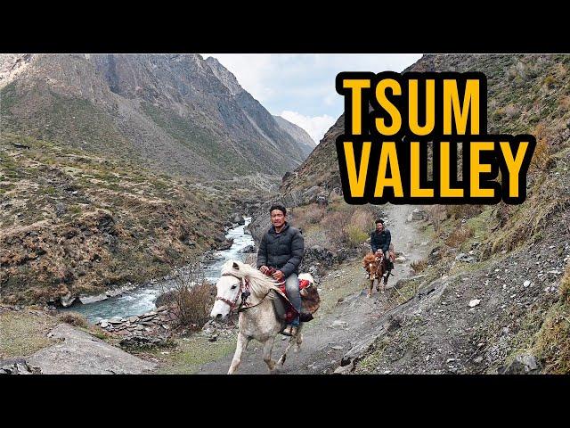 Tsum Valley - Tibetan Village in the Himalayas of Gorkha, Nepal