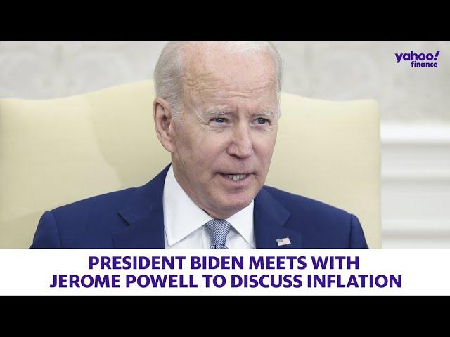 President Biden met with Jerome Powell to discuss inflation