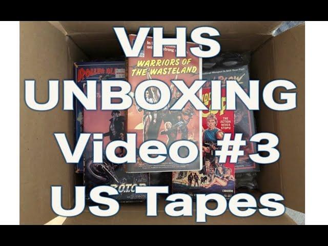 VHS UNBOXING VIDEO #3 - US Tapes - Comparing US and German Version