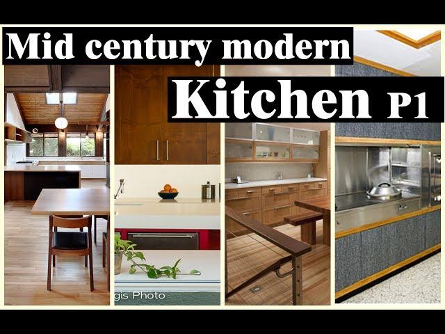 10+ Best Mid century modern Kitchen design ideas P1